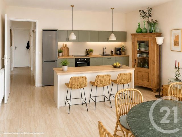 Appartement F3 à vendre - 3 pièces - 78.39 m2 - VILLENEUVE LOUBET - 06 - PROVENCE-ALPES-COTE-D-AZUR - Century 21 Marina Baie Des Anges