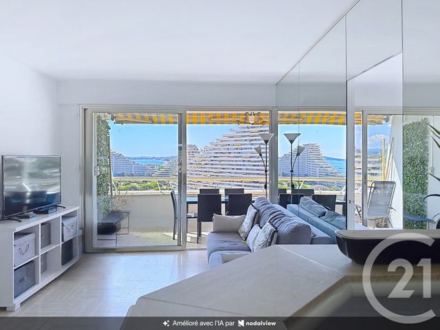 Appartement T3 à vendre - 3 pièces - 60.0 m2 - VILLENEUVE LOUBET - 06 - PROVENCE-ALPES-COTE-D-AZUR - Century 21 Marina Baie Des Anges